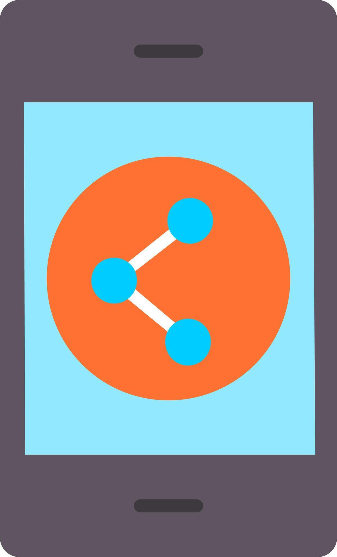 Sharing Flat Icon 43307310 Vector Art at Vecteezy