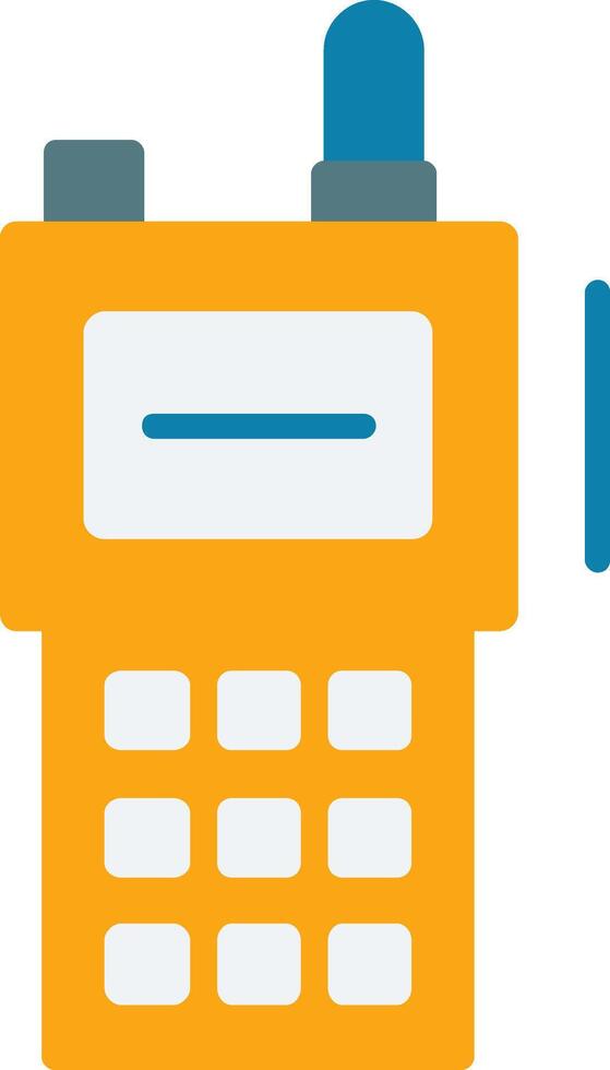 Walkie Talkie Flat Icon vector