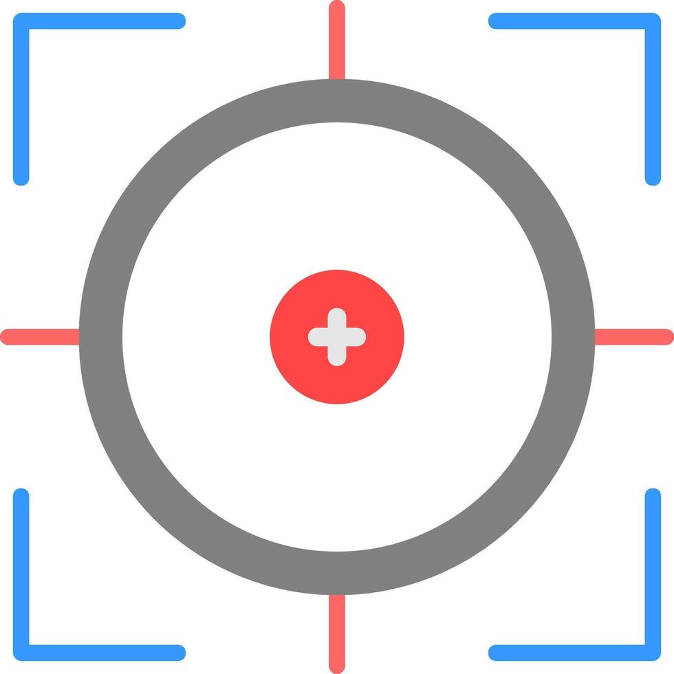 Scope Flat Icon vector