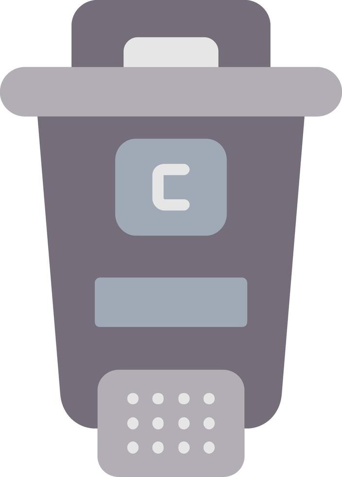 Ink Flat Icon vector