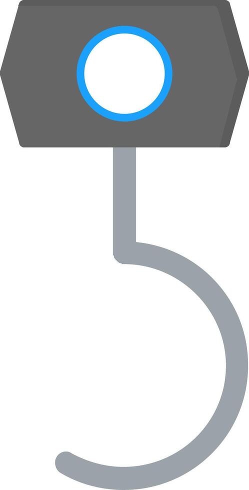 Hook Flat Icon vector