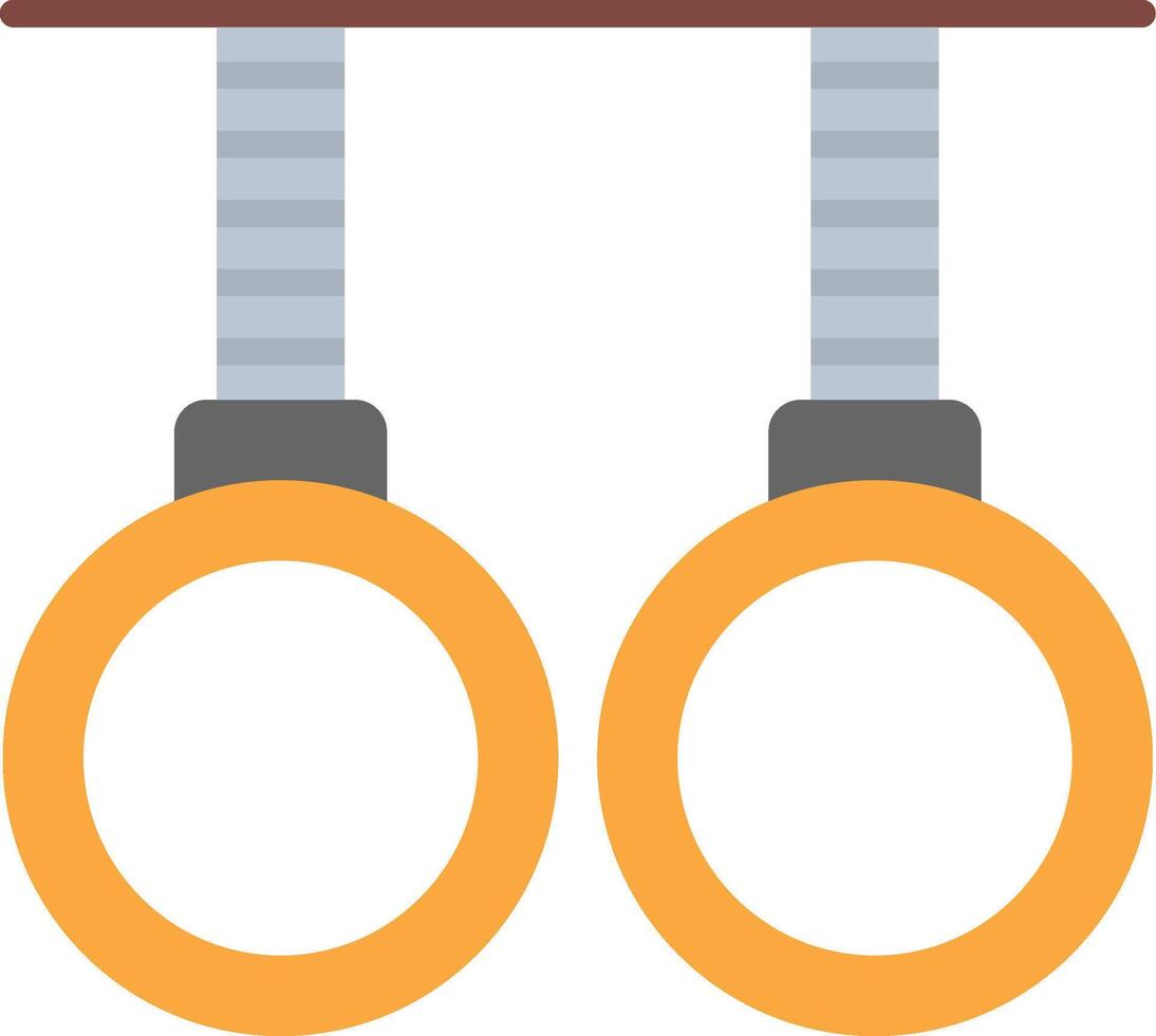 Gymnastics Flat Icon vector