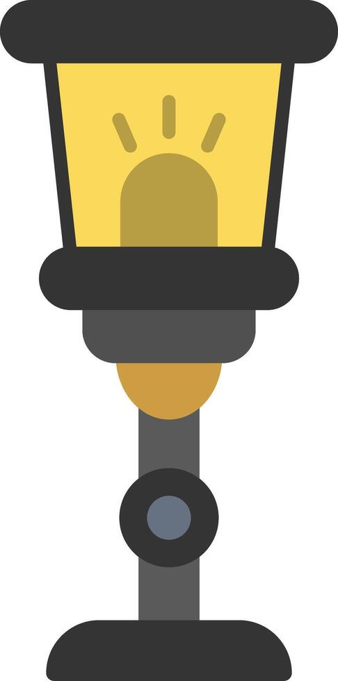 Lamp Flat Icon vector
