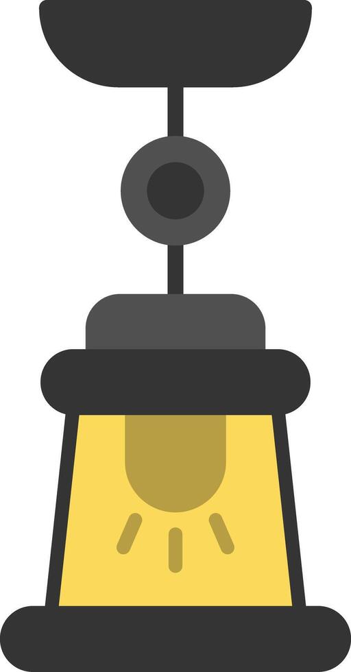 Lamp Flat Icon vector