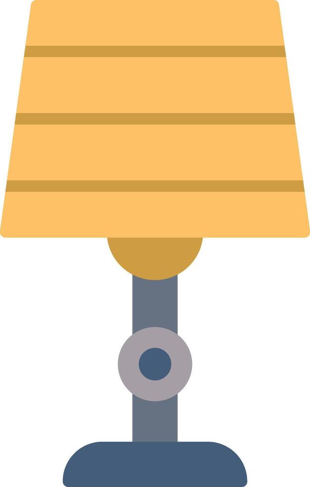 Lamp Flat Icon vector