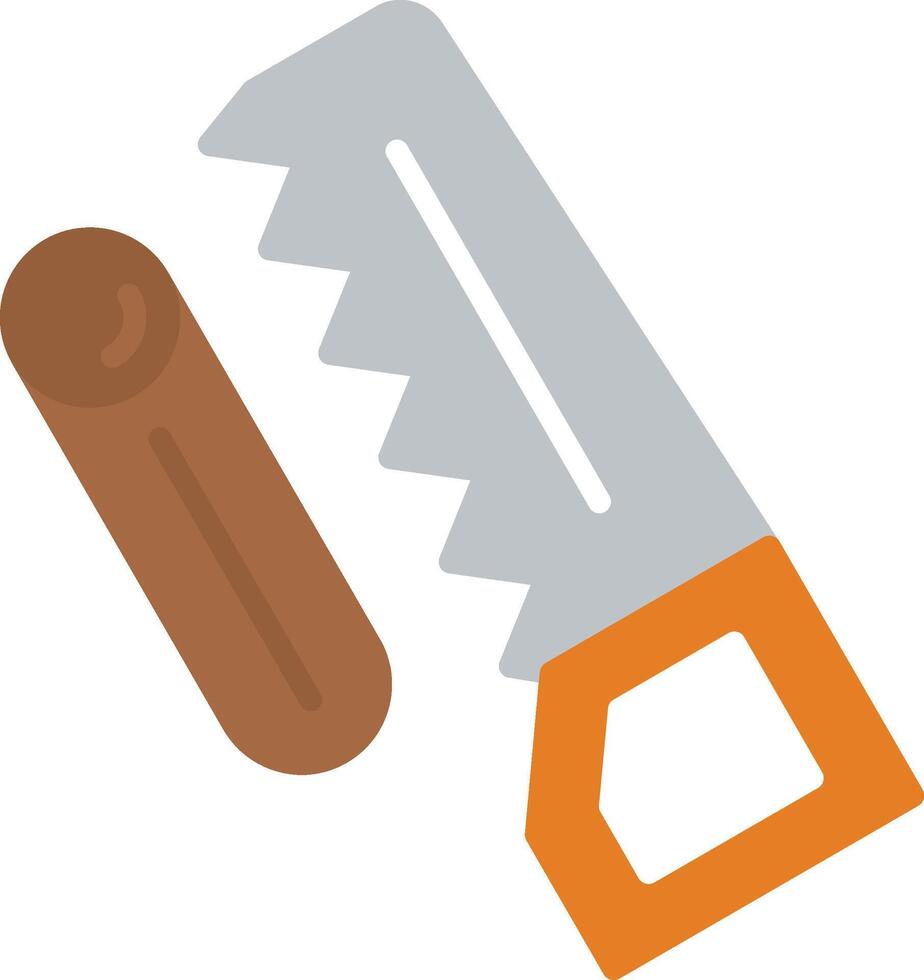 Woodworking Flat Icon vector