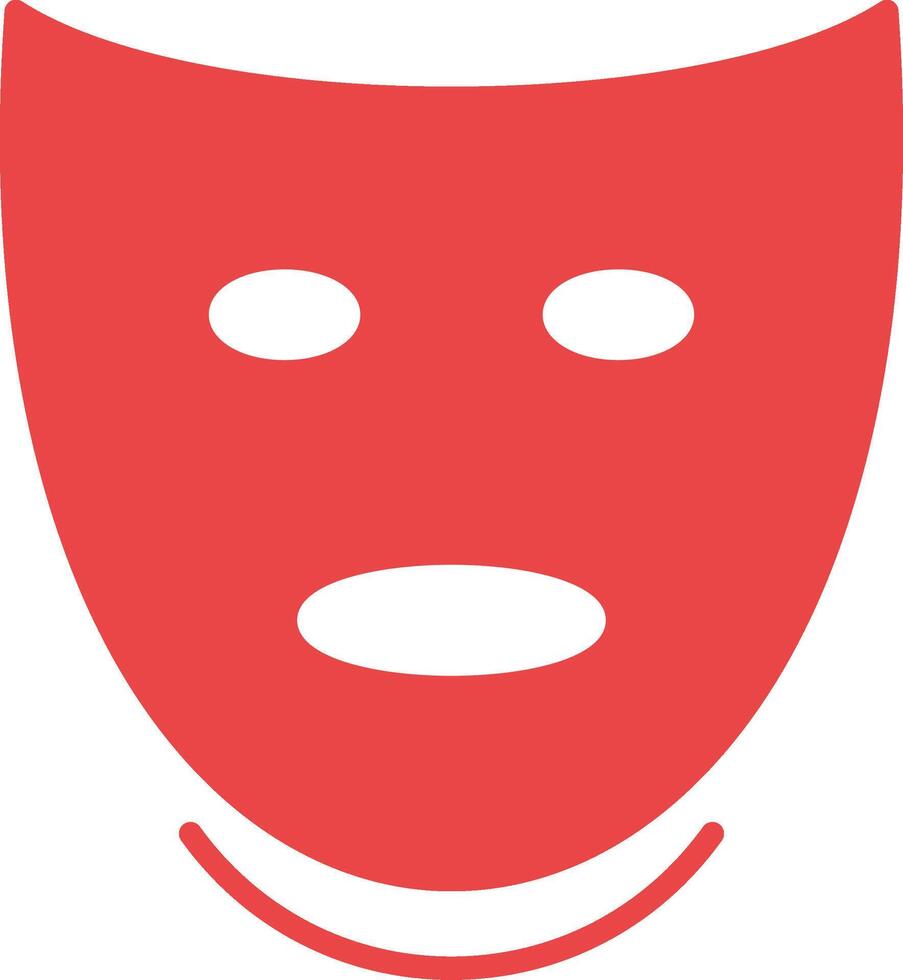 Theatre Flat Icon vector