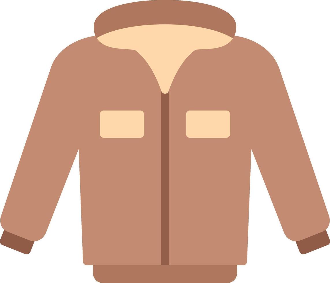 Jacket Flat Icon vector