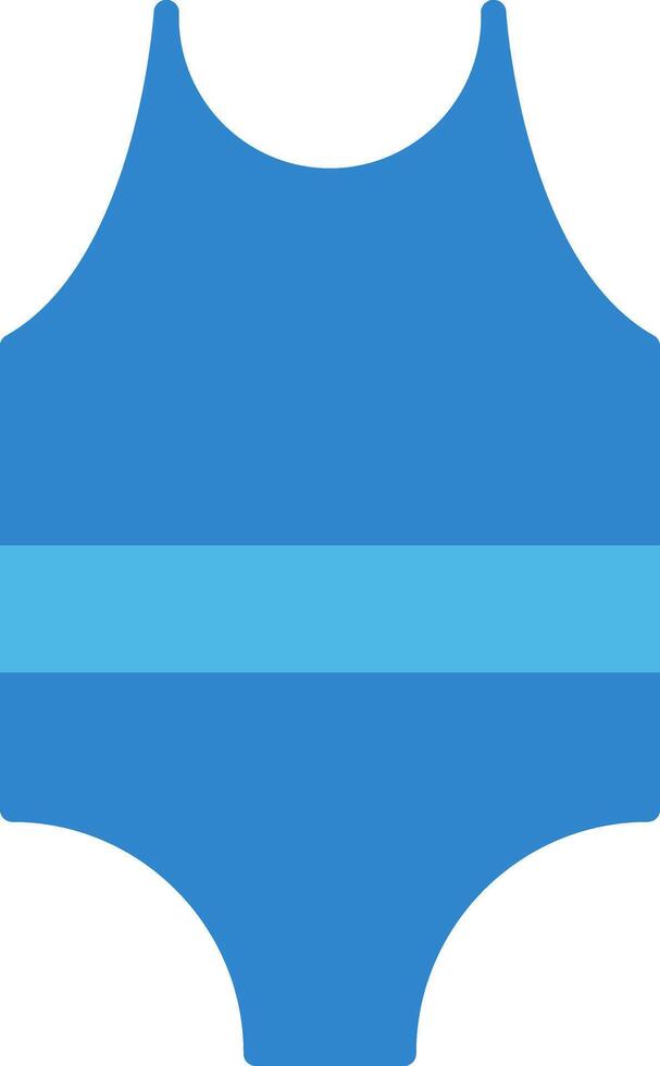 Swimsuit Flat Icon vector