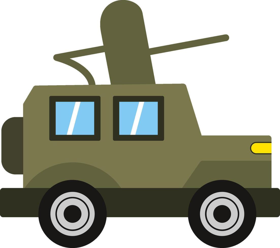 Jeep Flat Icon vector