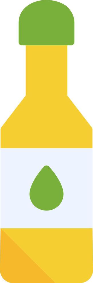 Cooking Oil Flat Icon vector