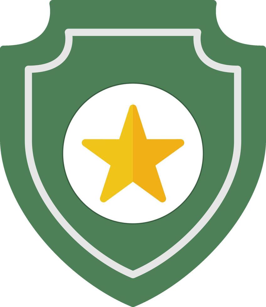 Badge Flat Icon vector