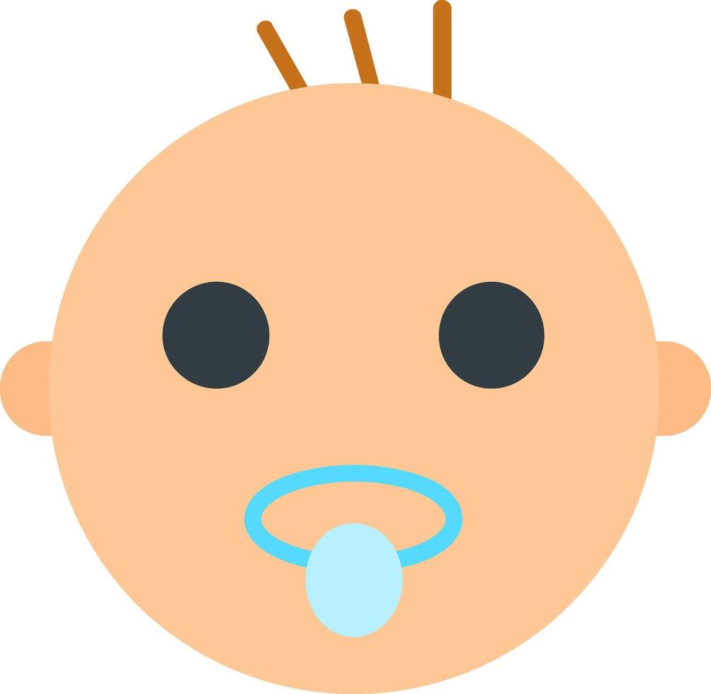 Baby Flat Icon vector