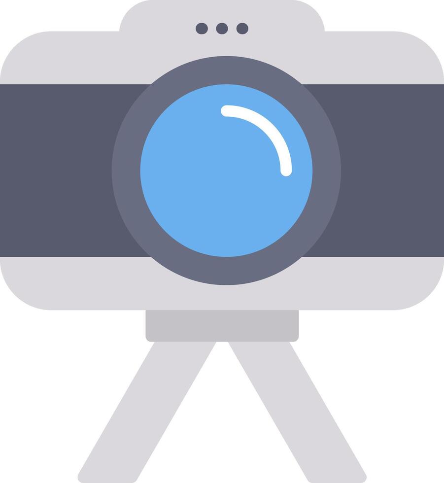 Camera Flat Icon vector