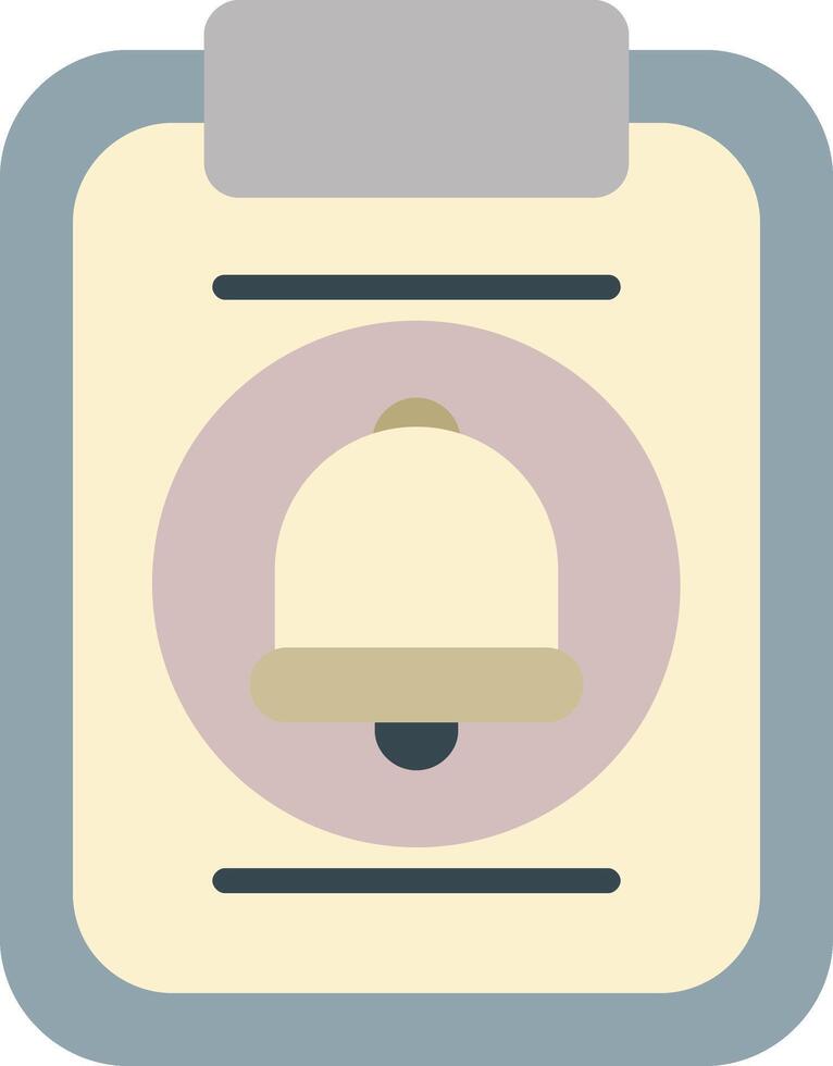 Clipboard Flat Icon vector