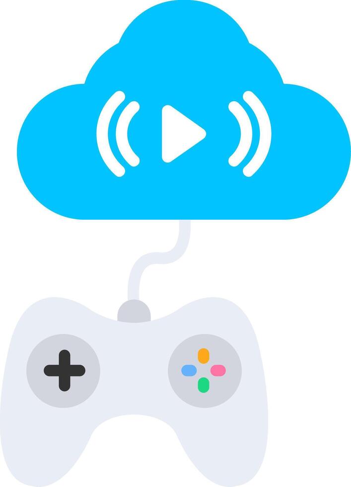 Cloud Flat Icon vector