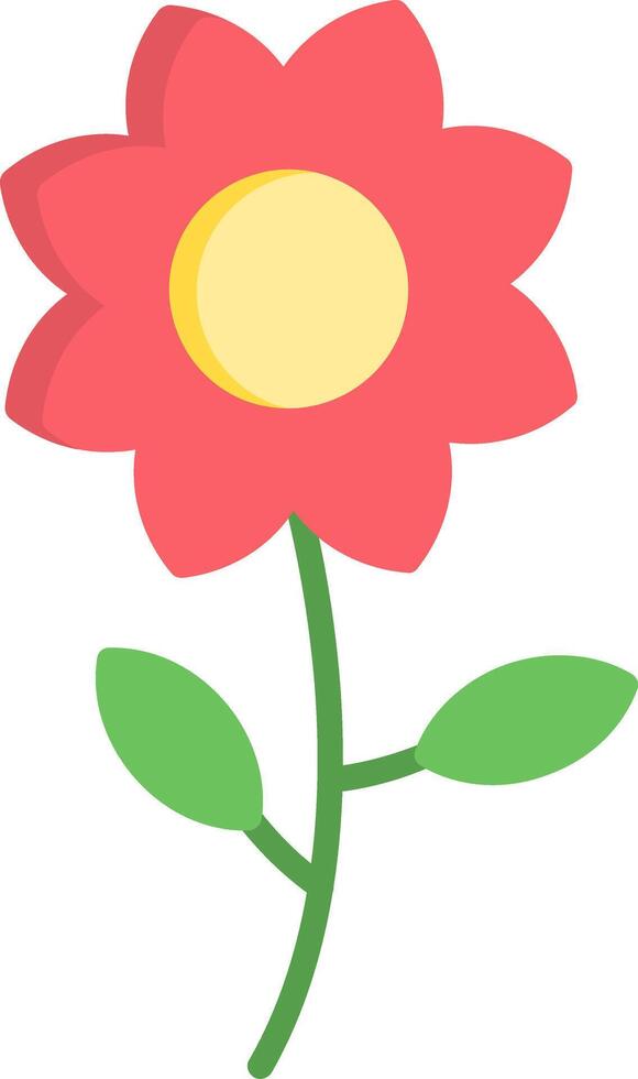 Flower Flat Icon vector
