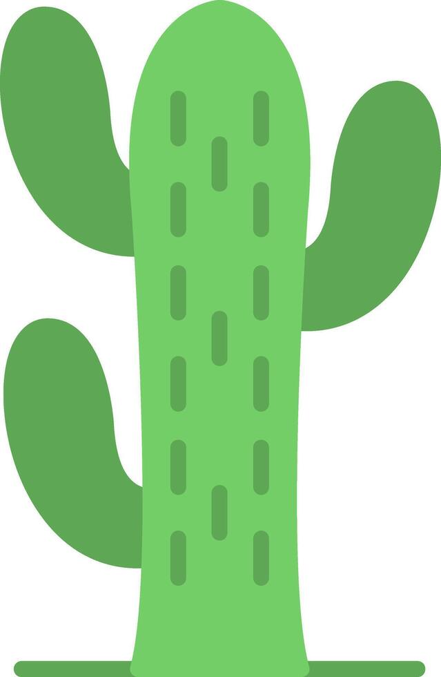 Cacti Flat Icon vector
