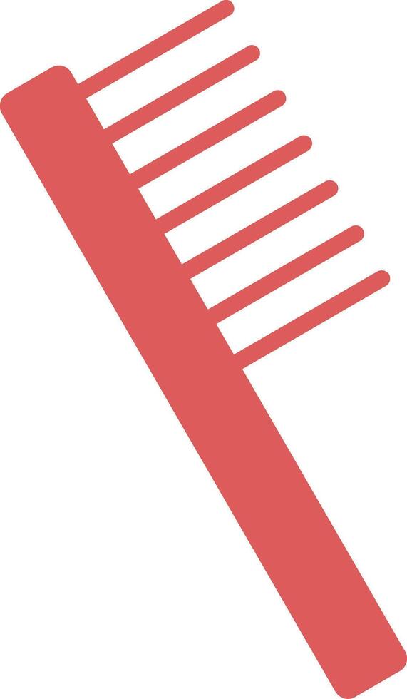 Comb Flat Icon vector