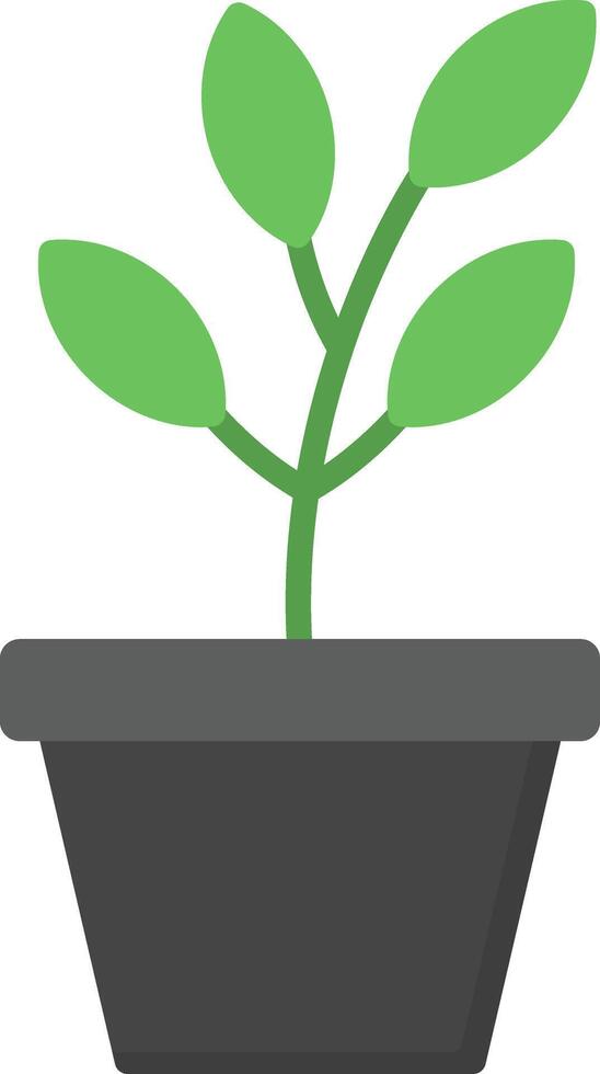 Succulent Flat Icon vector