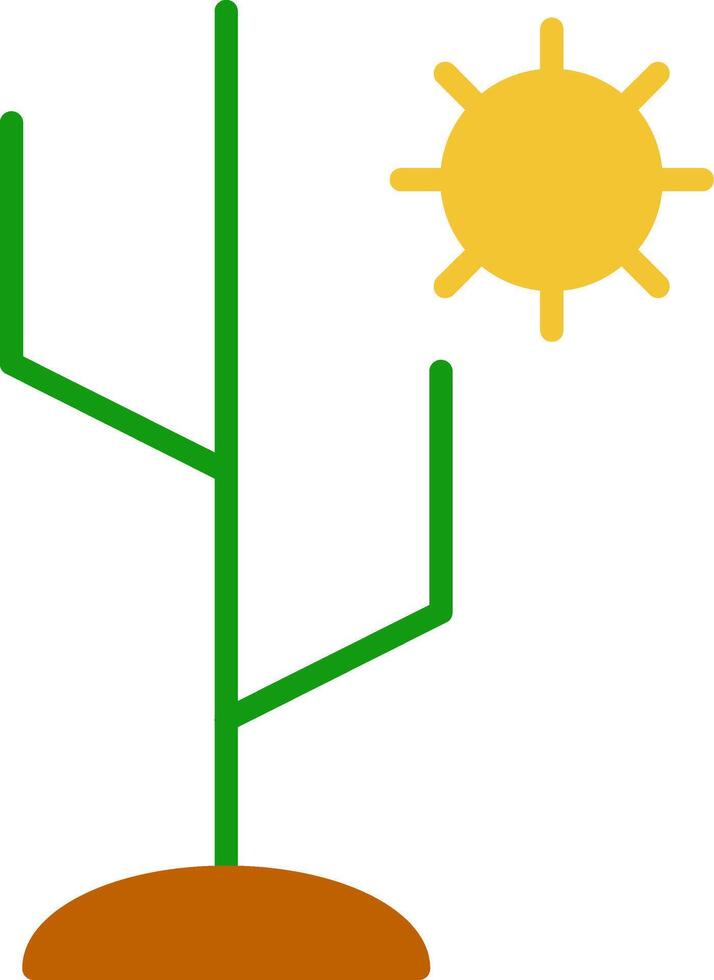Cactus Flat Icon vector