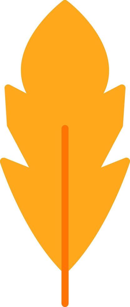Feather Flat Icon vector