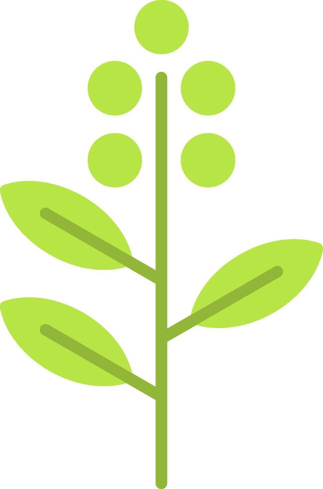 Eucalyptus Flat Icon vector