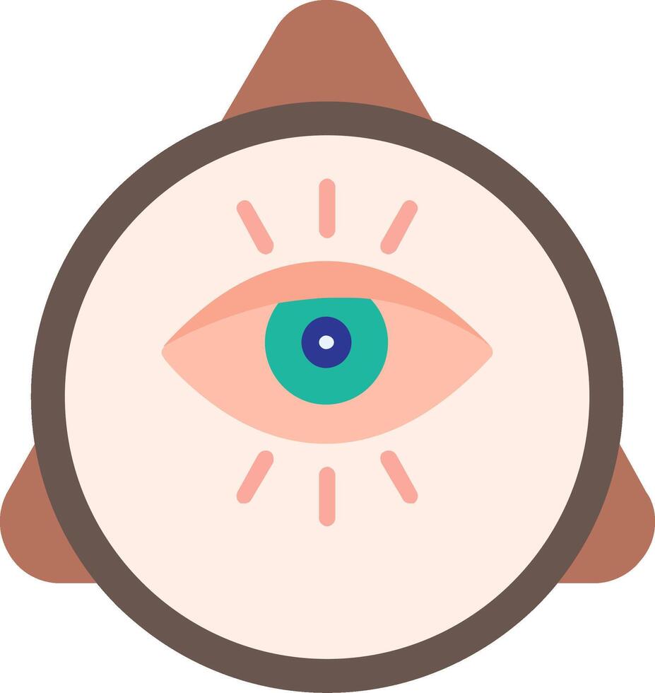 Eye Of Providence Flat Icon vector
