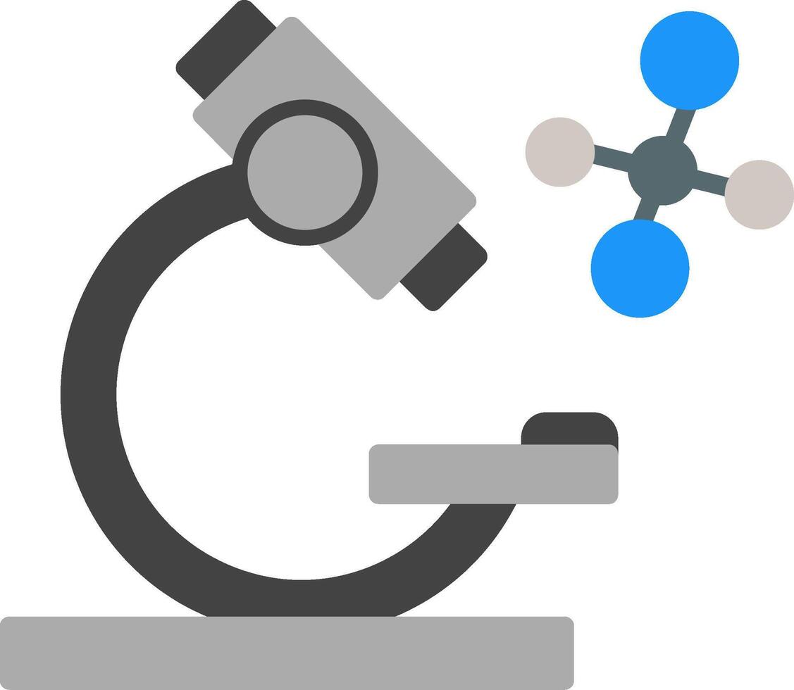 Microscope Flat Icon 43308467 Vector Art at Vecteezy