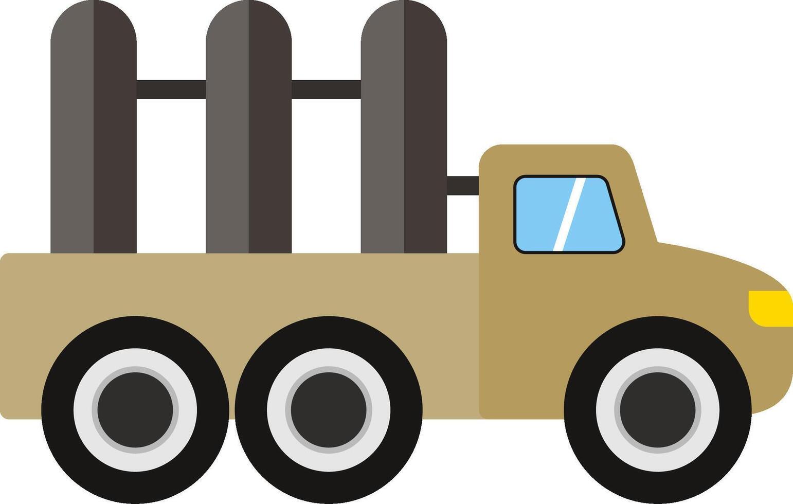 Truck Flat Icon vector