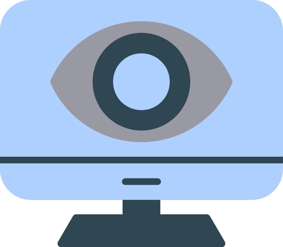Computer Flat Icon vector