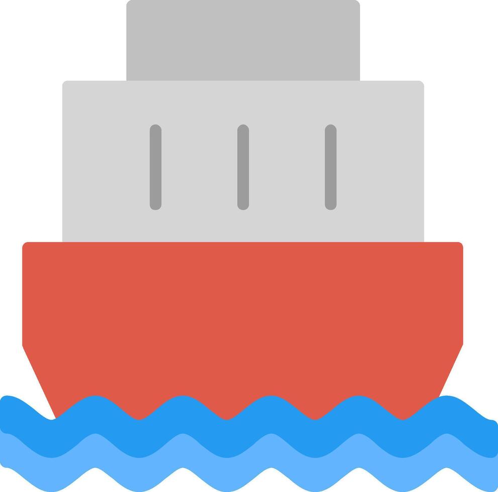 Port Flat Icon vector