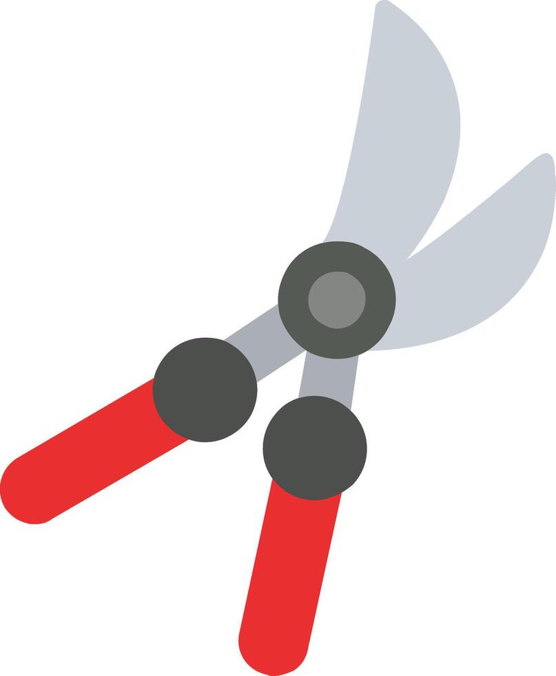 Purning Shears Flat Icon vector