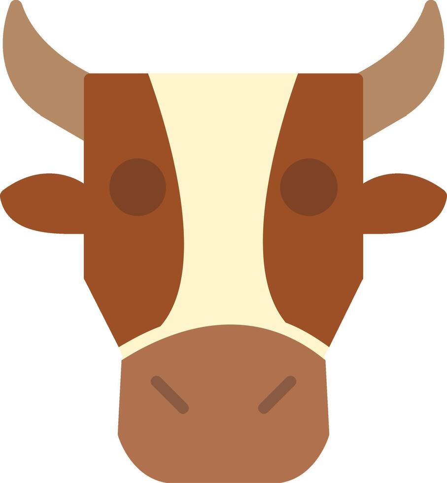 Cow Flat Icon vector