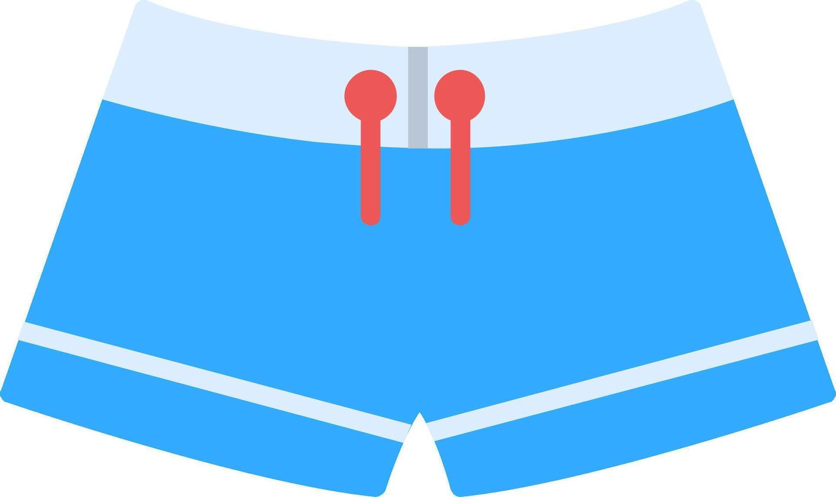 Swimming pants Flat Icon vector