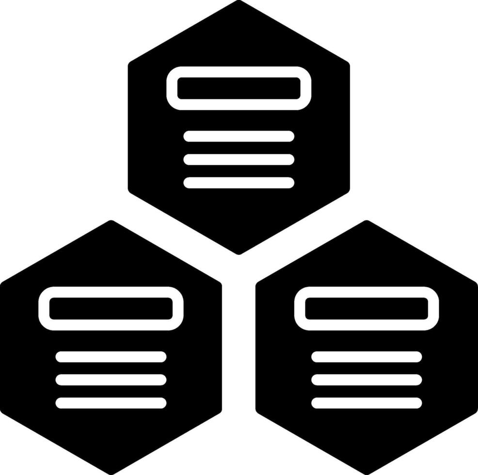 Infographic Elements Glyph Icon vector