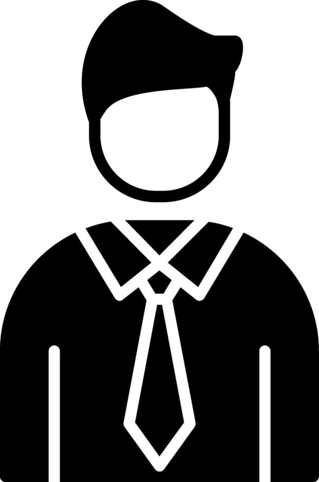 Employee Glyph Icon vector