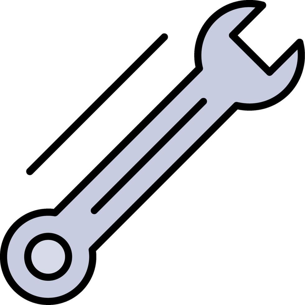 DIY Line Filled Icon vector
