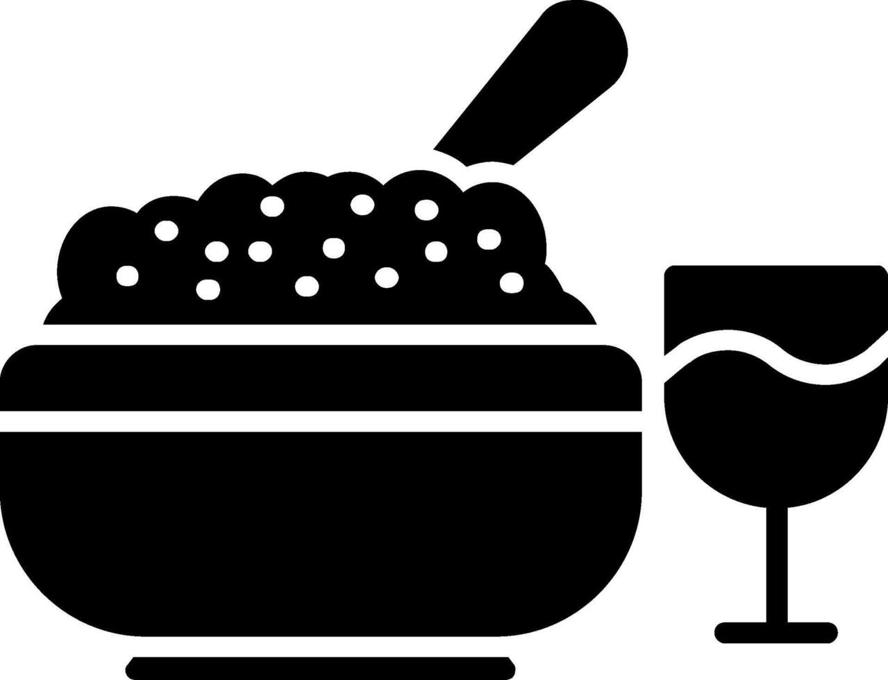 Iftar Glyph Icon vector