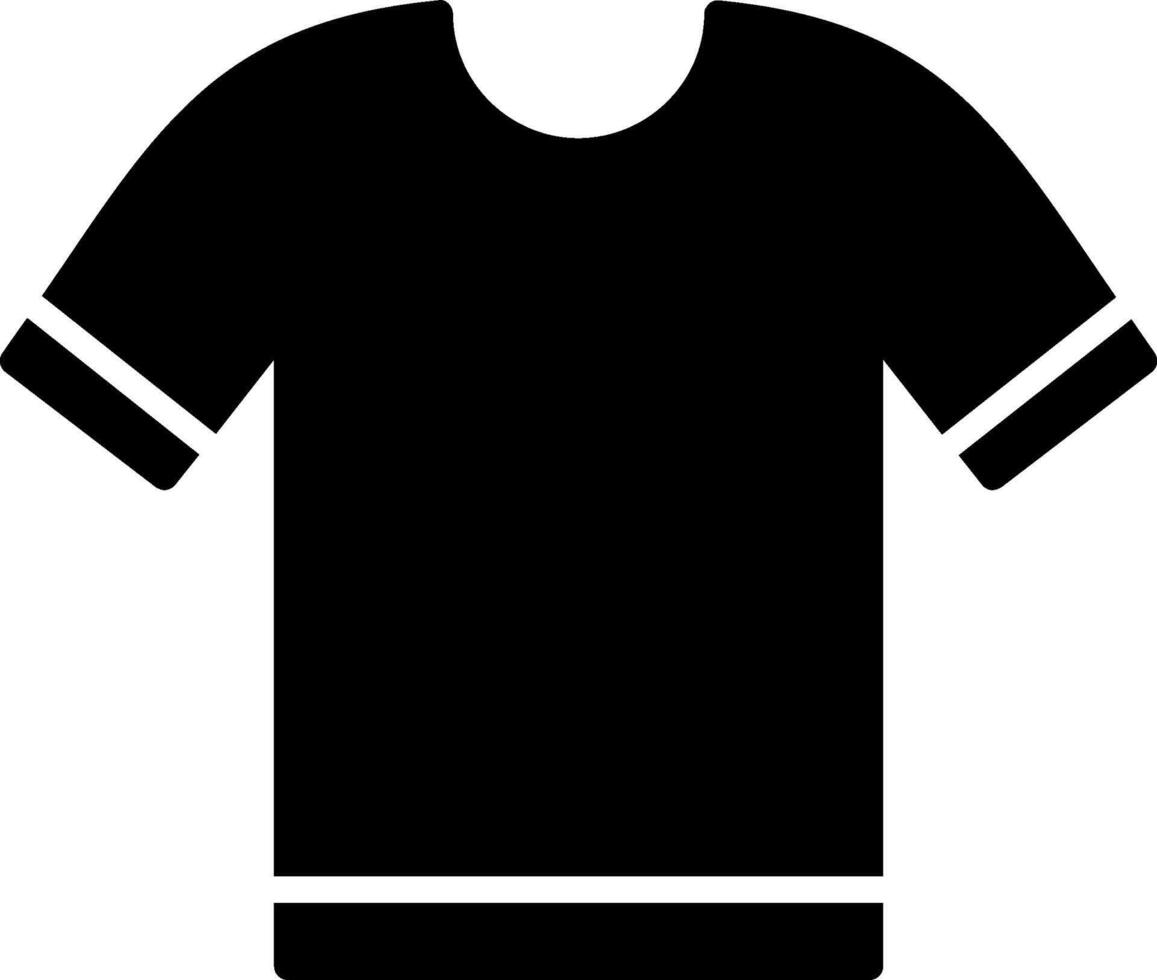 icono de glifo de camisa vector