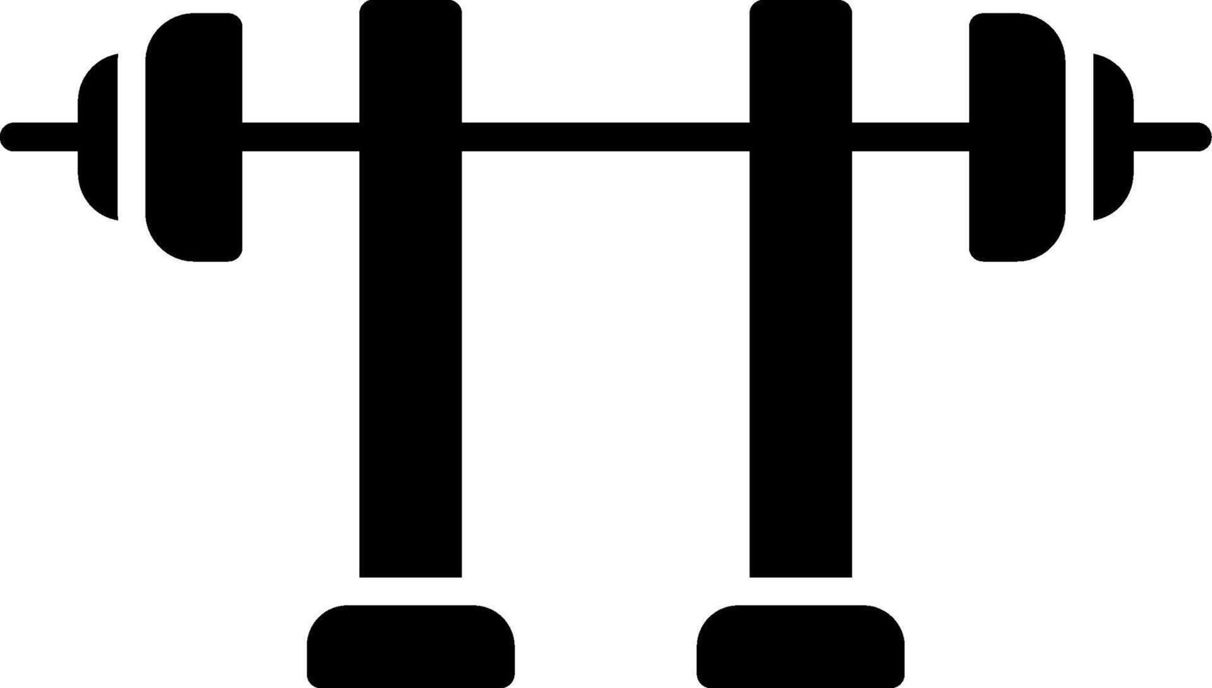 Squat Glyph Icon vector