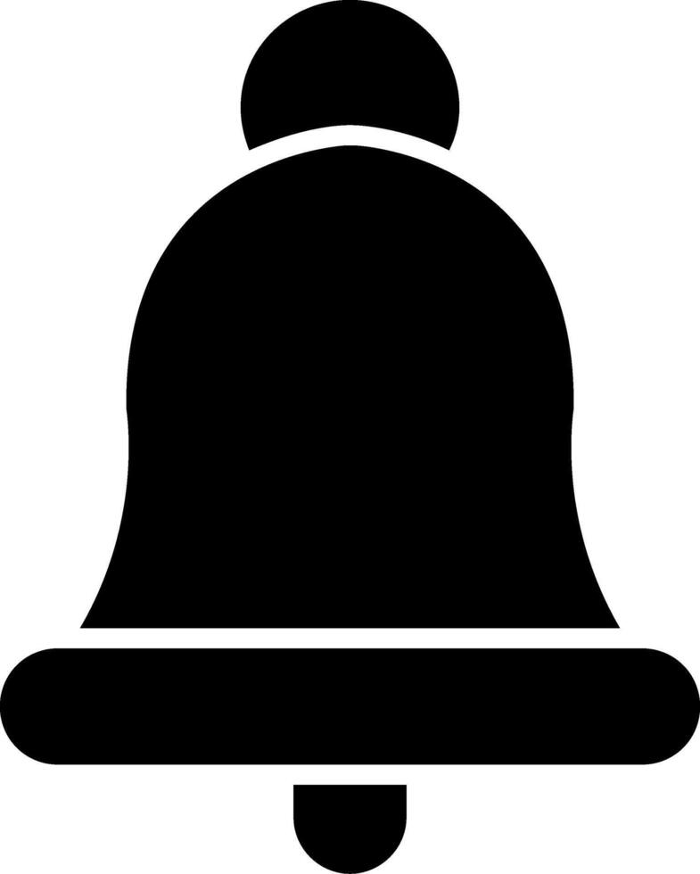 Bell Glyph Icon vector