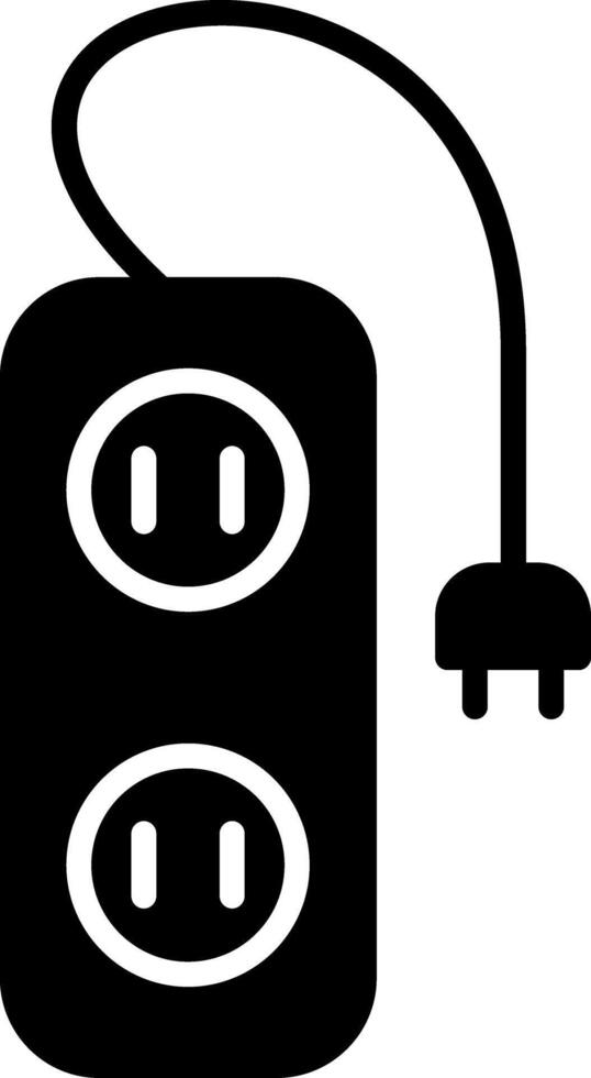 Extension Glyph Icon vector