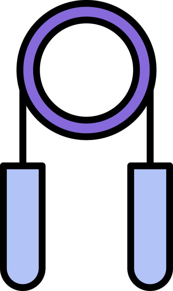 Hand Grip Line Filled Icon vector