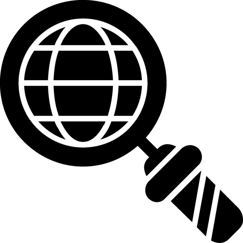 Internet Glyph Icon vector