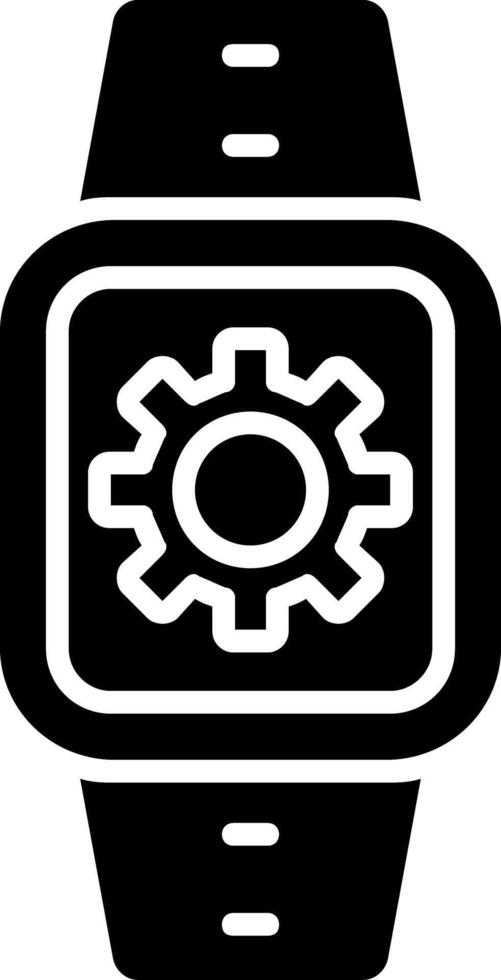 Settings Glyph Icon vector