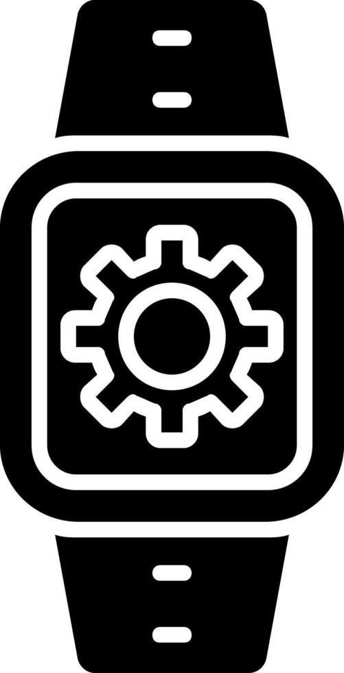 Settings Glyph Icon vector