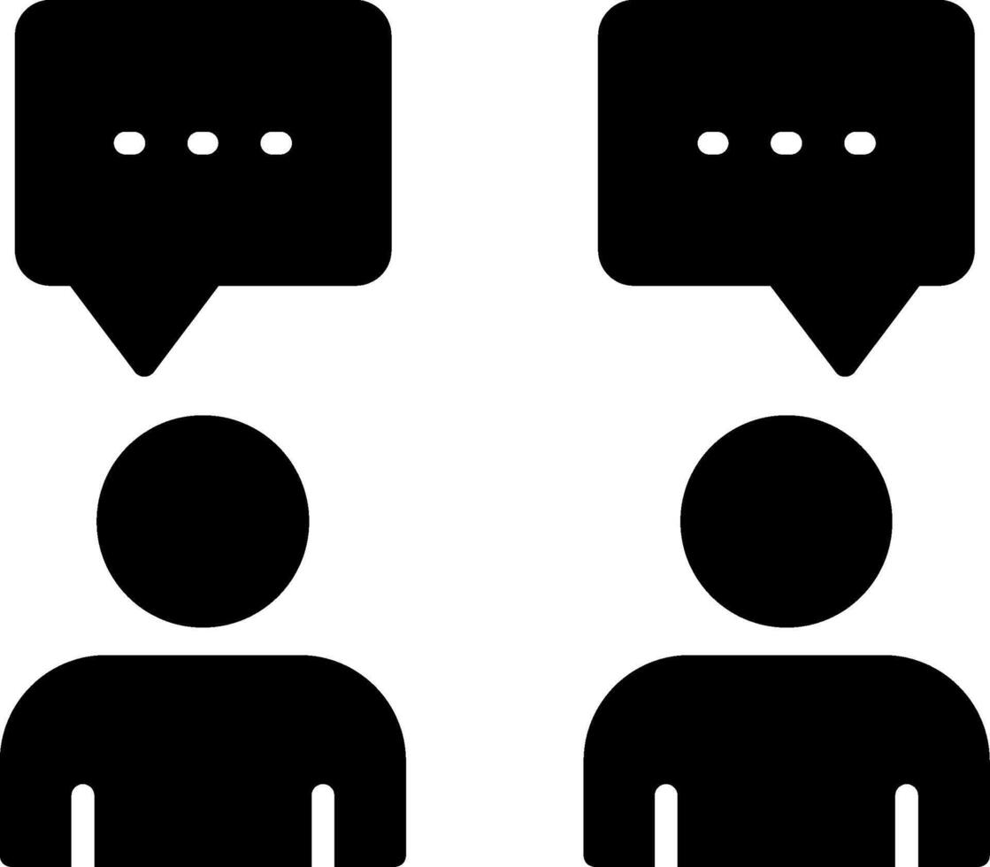 Mentor Glyph Icon vector