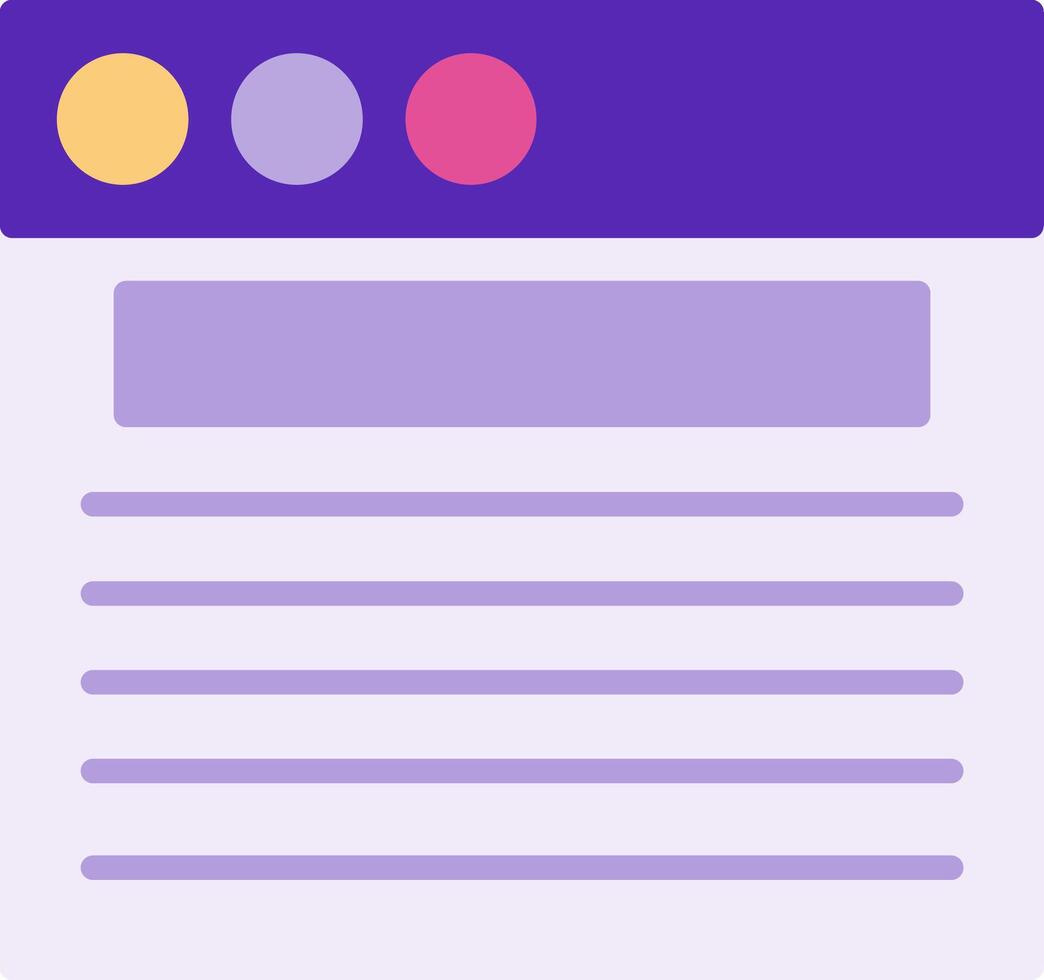Web Flat Icon vector