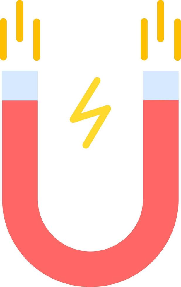 Magnet Flat Icon vector